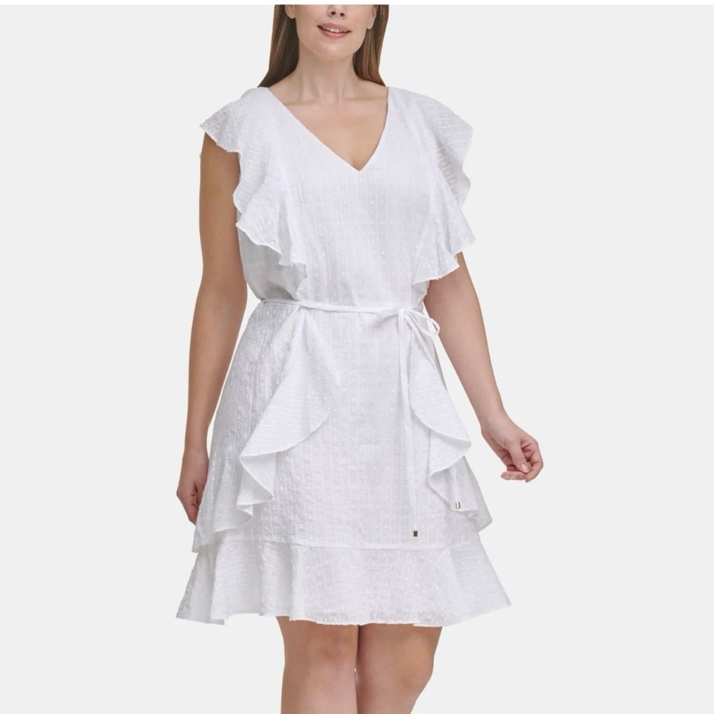 Tommy Hilfiger White Dress Size 16